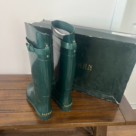 Ralph Lauren Rain Boots - Picture 3 of 3